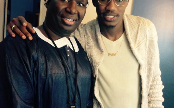 (05) Photos: Wally Seck et Salam Diallo dans les coulisses de l'émission "Buzz BI"  de la 2stv