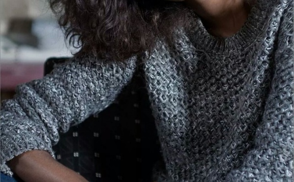 La top modèle Amina Pouye