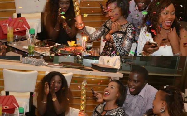 Esther Ndiaye de la TFM a fêté son anniversaire