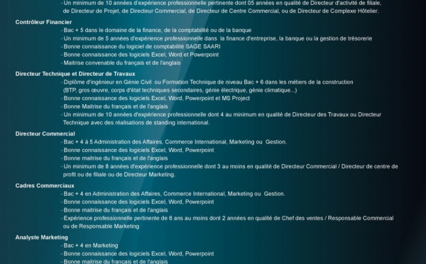 Avis de Recrutement du Groupe de Yerim SOW