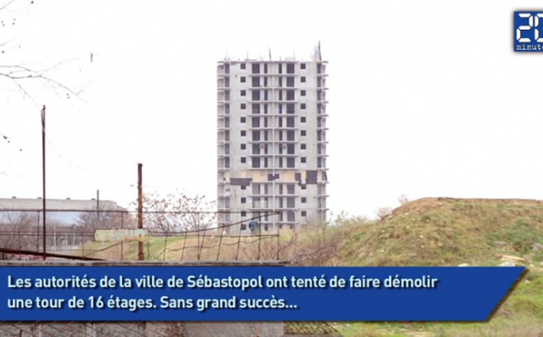 VIDEO. La démolition d'une tour ne se passe pas comme prévu