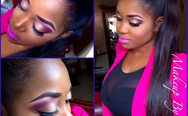 La sublime Diodio Diaw en mode "make up"