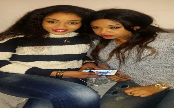 Fatima Zahra et sa sœur Bineta Sall en toute complicité