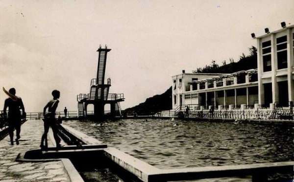 La piscine du Lido : construite sur la Petite corniche