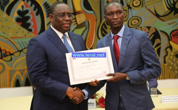 Cérémonie de remise de diplômes aux auditeurs de justice sortants de la promotion 2014