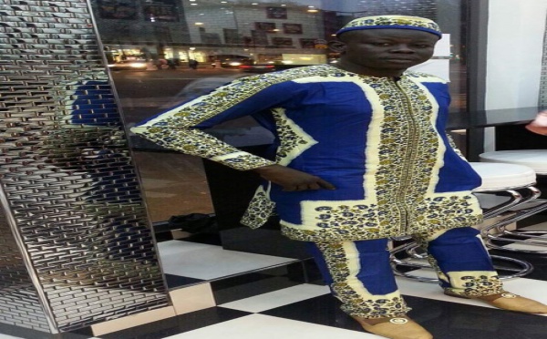 Adama Diagne du "Sing Sing" en mode wax