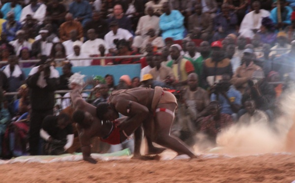 Combat de lutte: Konia bat Doumboul