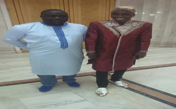 Wally Seck et son percussionniste Lamine Nar