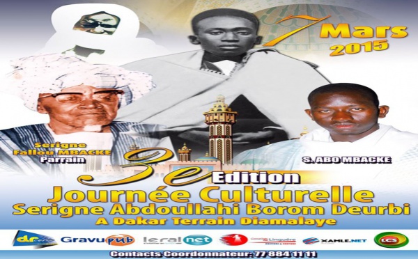 Journée culturelle Serigne Abdoulahi Borom Deurbi le 07 mars 2015