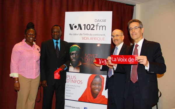 Lancement VOA Afrique a Dakar