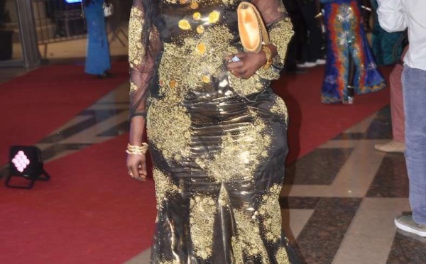Oumy Gaye, miss Jongoma 2012, à l'anniversaire de Titi