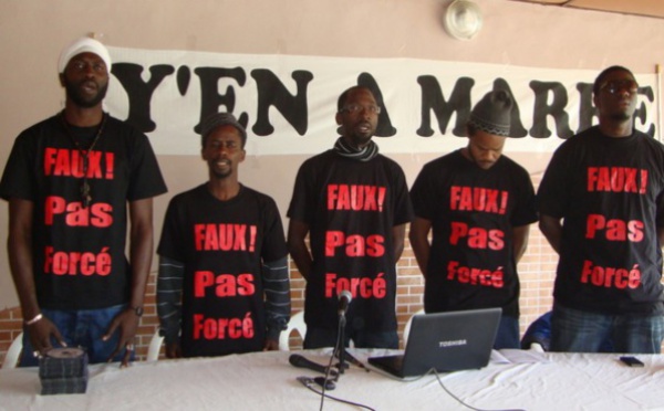 Arrivée de Fou malada, Fadel Barro et Aliou Sané au bercail : Y en a marre mobilise