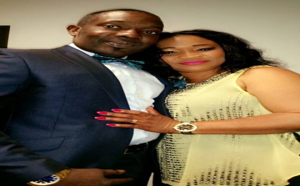 Mbaye Dieye Faye en toute complicité avec sa belle épouse Mame Ndiaye