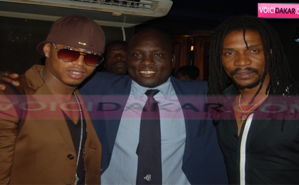 El Hadji Diouf, Boy Kaïré et Rigobert Song font la fête dans une boîte dakaroise