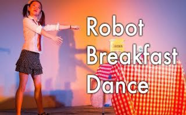 Superbe numéro de danse robotique