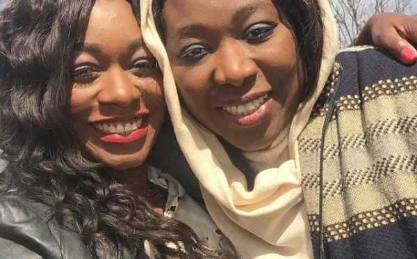 Bijou Ndiaye et sa maman en toute complicité