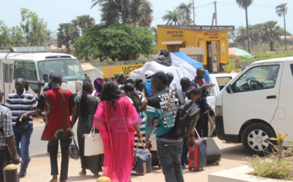 L'arrivée des Fan's de Vivi en Gambie pour le 14ème anniversaire  du Jolof Band