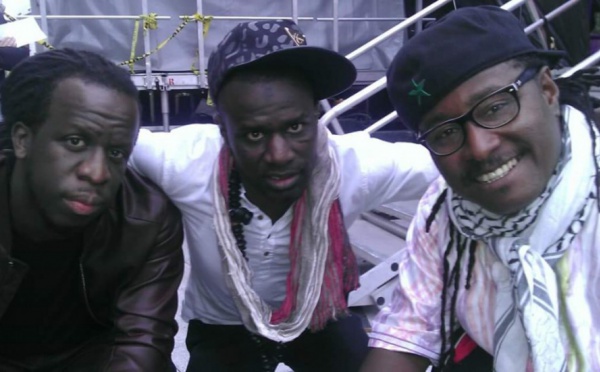 Seydina Ndiaye en compagnie de Awady et Youssoupha au Canada