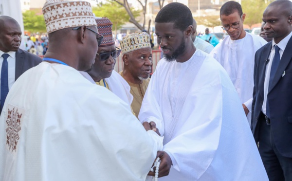 Korité 2024 : Revivez l'arrivée du Président Bassirou Diomaye Faye à la Grande Mosquée de Dakar