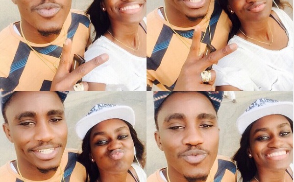 Wally en toute complicité avec sa sœur Aicha Ballago