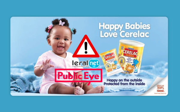 Nestlé et Cérelac: Des sucres cachés dans les produits pour bébés, en Afrique ?