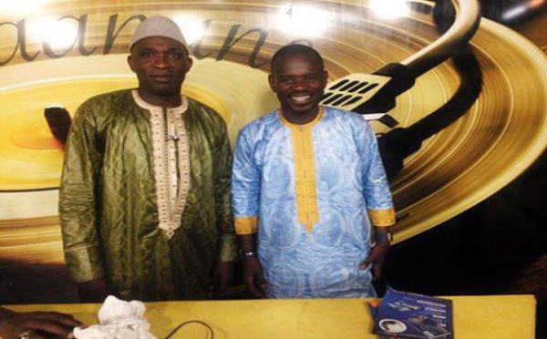 Go Ndiaye sur le plateau de Pape Cheikh Diallo 