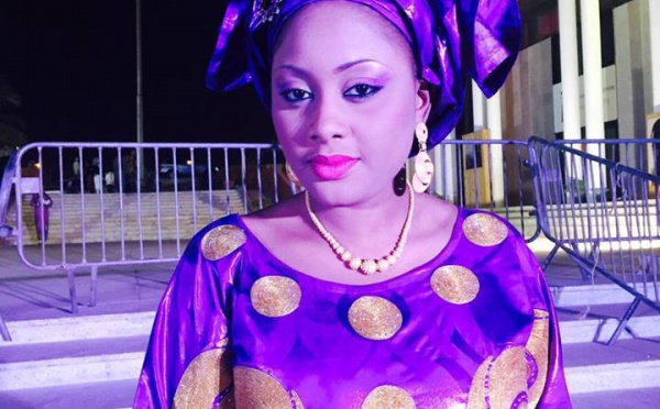 Fatima Diack toute ravissante au Grand Théâtre 