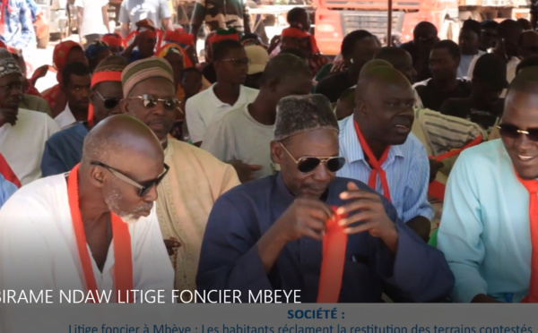 Litige foncier à Mbèye : Les habitants réclament la restitution des terrains contestés