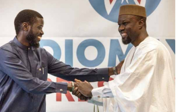 Co-gouvernance au sommet: Diomaye tient le palais, Sonko le parti