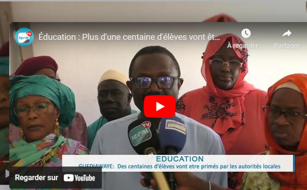 Éducation : Les meilleurs élèves vont être primés à Guédiawaye