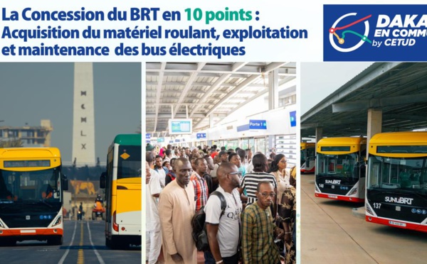 La concession du BRT en 10 points: Acquisition du matériel roulant, exploitation et maintenance des bus électriques