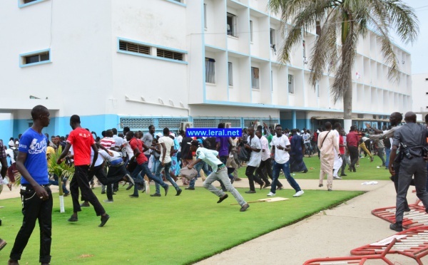 65 photos - Revivez en images le film de l'humiliation du Président Macky Sall  à l'Université Cheikh Anta Diop