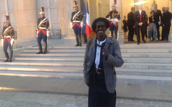 Cheikh Ndigël Lô à l'Elysée 