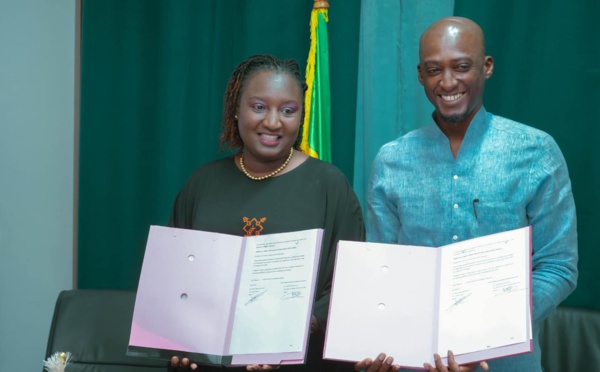 Signature d'une convention entre APIX-SA et le Ministère des Sports : Pour la transformation des infrastructures sportives et culturelles (Photos)