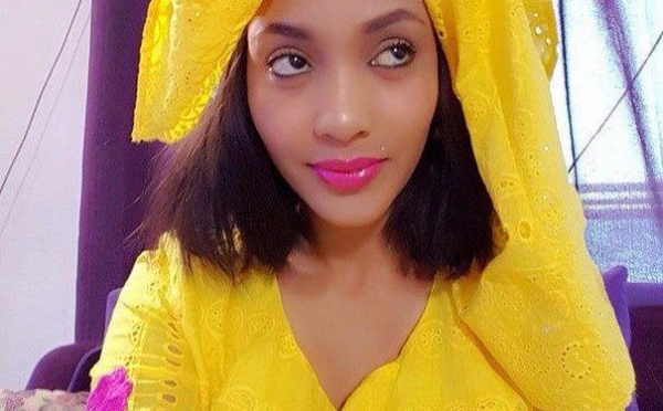 Adja Diallo, toute belle sur le plateau de "Yenduleen" 