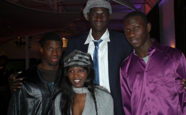 Gorgui Sy Dieng habillé par Amina Badiane, à Dallas