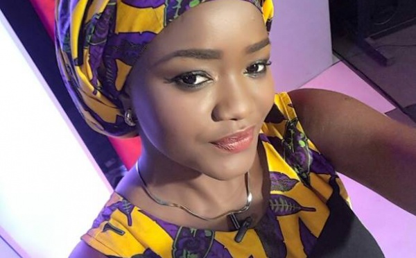Fama Thioune toute belle sur le plateau de ''L’œil du tigre" 