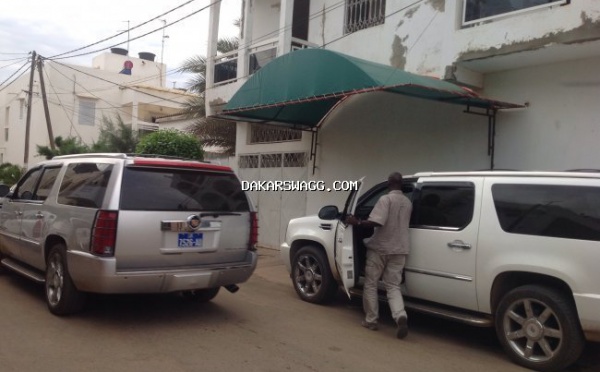 Mariage de Mara Ndiaye: Le fils du Président, Amadou Sall, au centre de l’attraction avec ses bolides