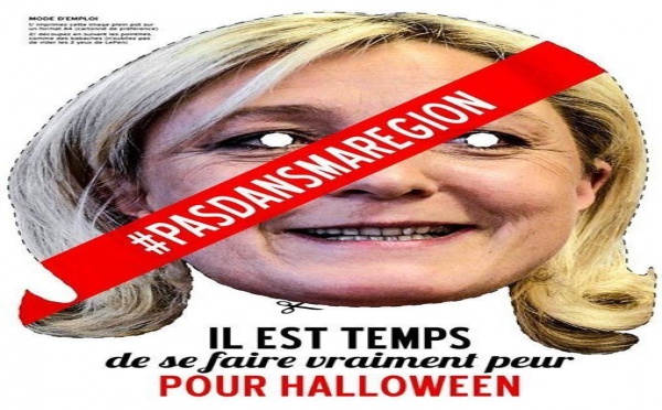 Une page Facebook veut faire rire contre Marine Le Pen dans le Nord