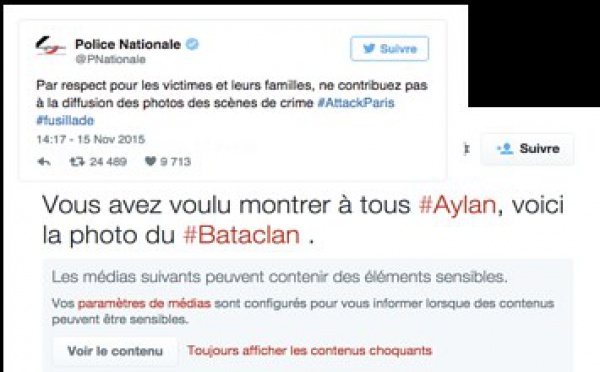 Une photo choquante du Bataclan circule et la partager n’est pas une bonne idée