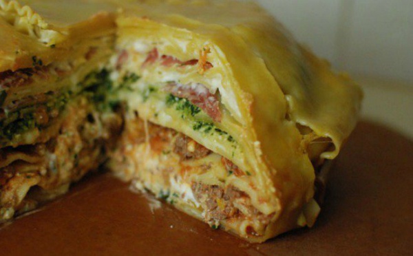 Le gâteau lasagne