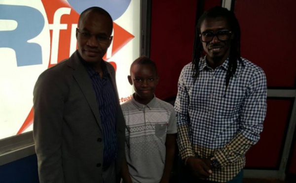 Mamadou Ibra Kane: Moment de radio avec Aliou Cissé