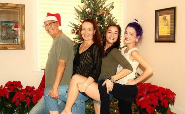 Cette famille a pris une photo de Noël assez spéciale
