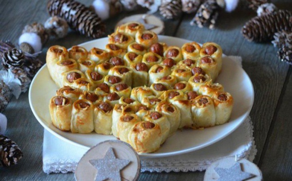 Feuilletés aux saucisses