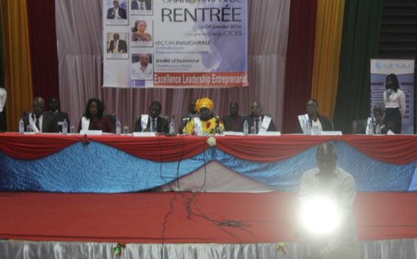 Revivez en images la cérémonie officielle de l'amphi de rentrée de l'Ensup Afrique