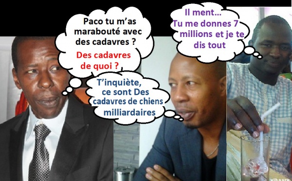 Cheikh Mbacké Gadiaga déballe: "Comment Paco Jackson Thiam a tenté de séparer Cheikh Amar de son épouse... en usant de cadavres de chien"