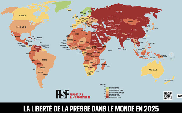 Classement mondial RSF 2025 : Les médias pris en étau entre la garantie de leur indépendance et leur survie économique
