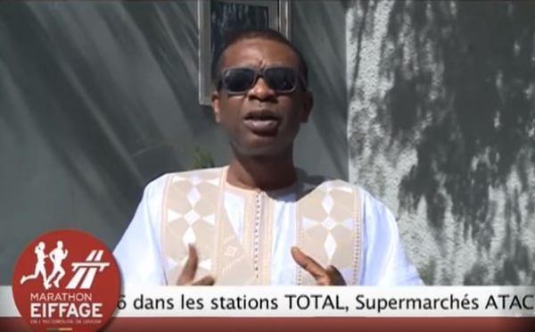 Vidéo - Marathon international de Dakar avec Eiffage : Youssou Ndour lance un appel aux Sénégalais...