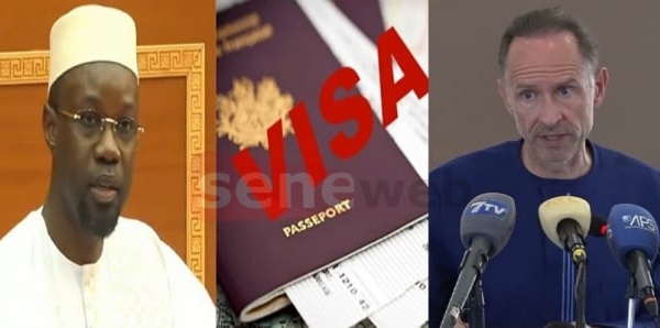Réciprocité des visas : l’UE répond à Ousmane Sonko 