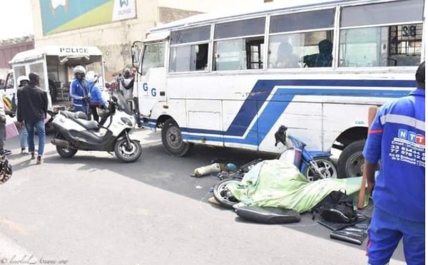Bargny / Percuté par un Tata: Un motocycliste d’une quarantaine d’années, a perdu la vie